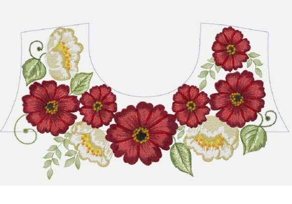Avgustin Embroidery Design: A Satin Stitch Review