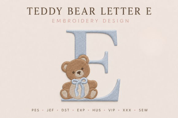 Bear Letter E Monogram: A Designer’s Review