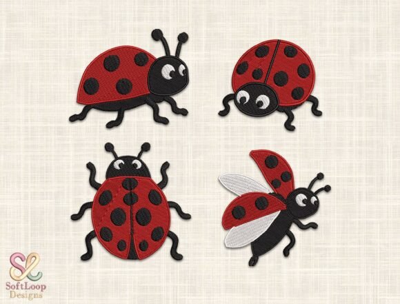 Cute Ladybug Embroidery Bundle: A Designer’s Review