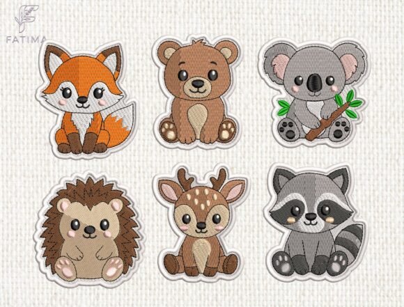 Review: Animal Patch Embroidery Design Set for Holiday Crafts