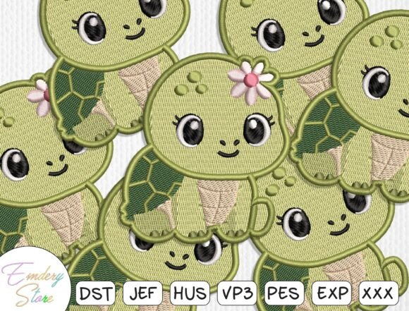 Review: Cute Turtle Embroidery Patch for Apparel