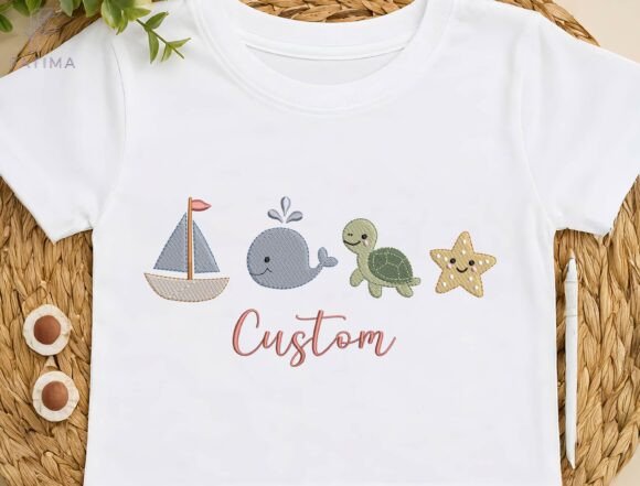Review: Personalized Kids Embroidery Design for Nautical Projects
