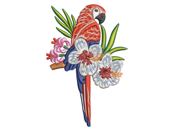 Review: Scarlet Macaw Tropical Embroidery for Makers