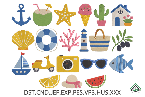 Review: Summer Mini Embroidery Design Bundle for Craft Fairs