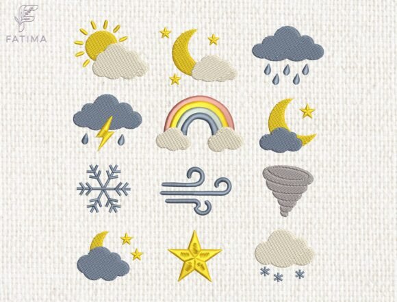 Review: Weather Sky Embroidery Design Bundle