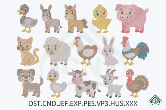 Reviewing Farm Animals Embroidery Design for Etsy Shops