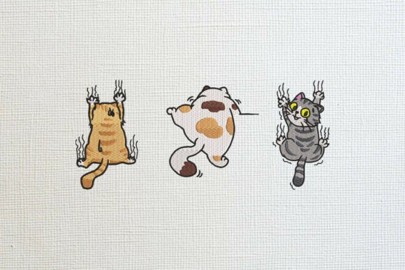 Reviewing Funny Clinging Cats for Etsy Shops