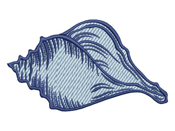 Reviewing Sea Snail Shell Embroidery Design for Boutique Apparel