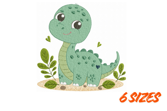 Reviewing the Cute Dino Embroidery Design File