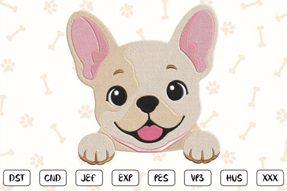 Reviewing the Frenchie Puppy Embroidery Design