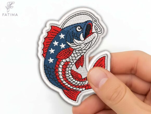 Reviewing the Patriotic Bass Fishing Patch Embroidery