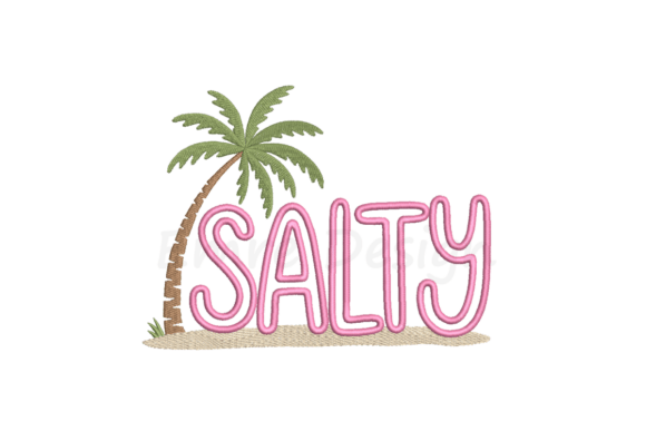 Salty Palm Tree Embroidery: A Holiday Design Review